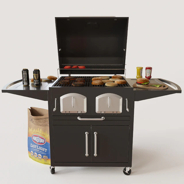 Bravo Premium Charcoal Grill — Скачать