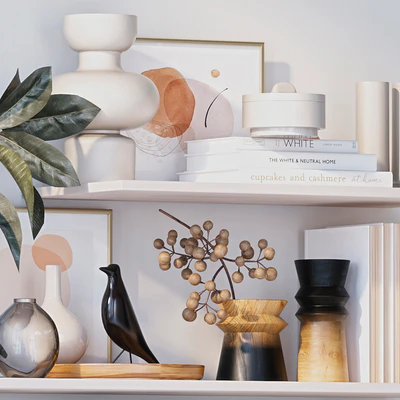 Shelves with decor — Ver 5