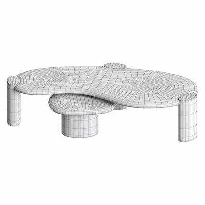 Sassolino coffee table Crate&Barrel — View 2