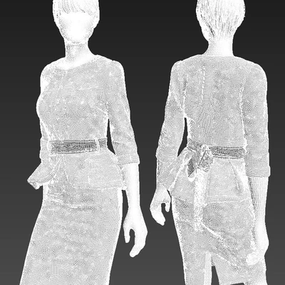 Suit female mannequin — Ver 2
