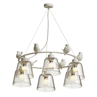 Подвесной светильник provence bird chandelier — Вид 4