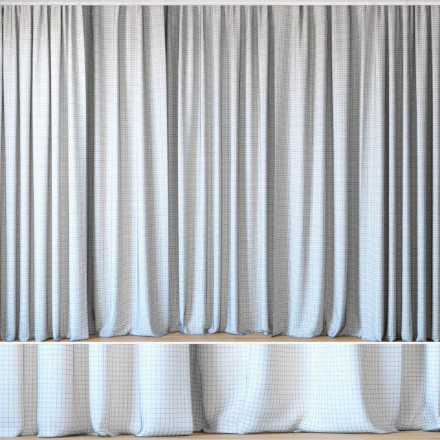 Curtains 85 | Curtains with Tulle | ROHI | Dante — Скачать