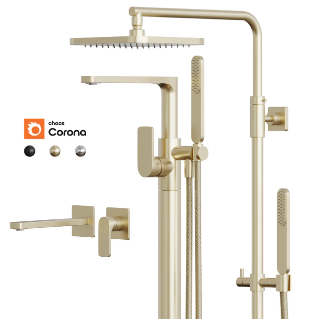 Faucets & Shower Hotbath Gal Water Faucet Set 4 — Download