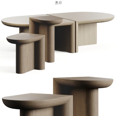 WeWood RE-FORM Coffee Side Tables — Вид 1