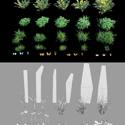 Set for landscaping 3 — Ver 2