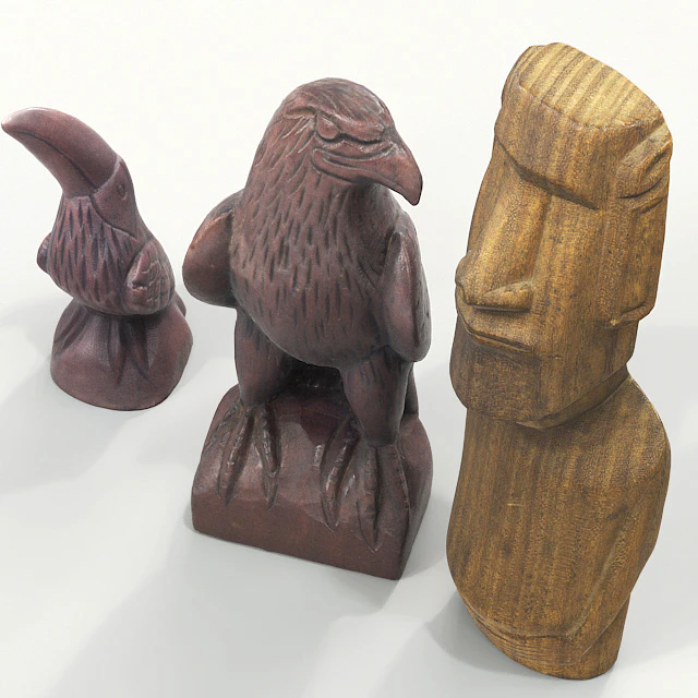 Wooden Statuettes — Descargar
