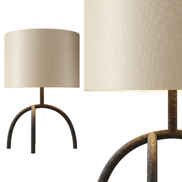Zara Home - The lamp with velvet shade — Скачать