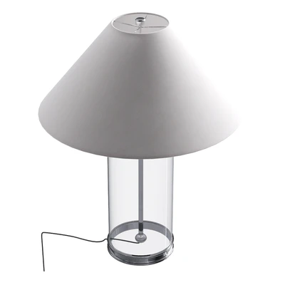 Ralph Lauren MODERN TABLE LAMP IN POLISHED SILVER — Вид 3