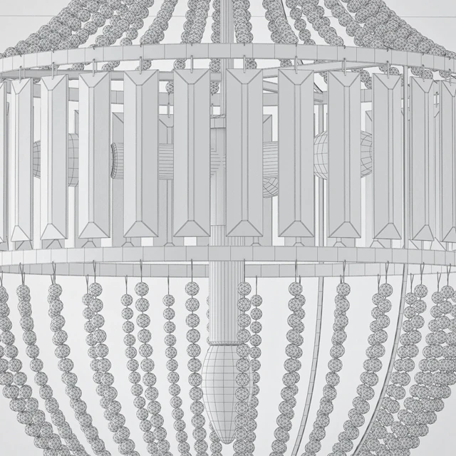 Crystal chandelier Favourite 1086-4P Ancient — Descargar