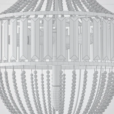 Crystal chandelier Favourite 1086-4P Ancient — Ver 2