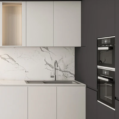 Kitchen Modern - Black and White 41 — Ver 4