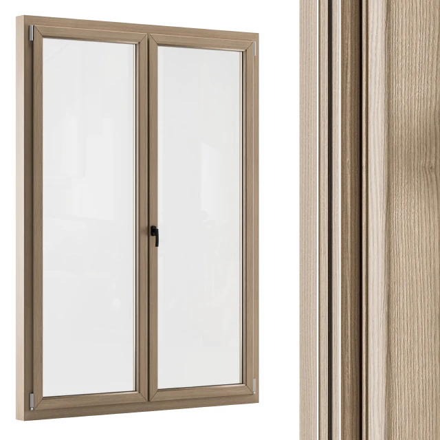 Wooden Window Modern - Windows Set 01 — Descargar