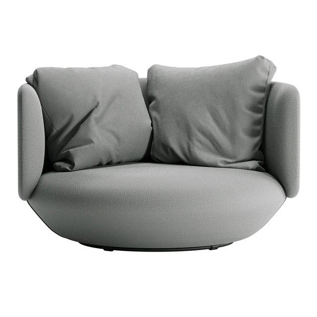 WENTZ Baixa Lounge Chair — Light Grey — Скачать