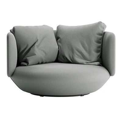 WENTZ Baixa Lounge Chair — Light Grey — Вид 4