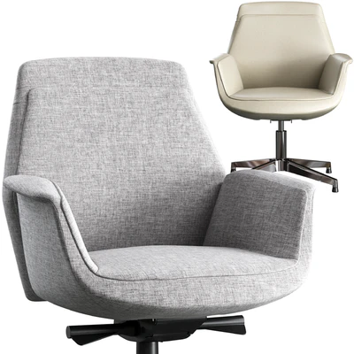 Office chair Poltrona Frau Downtown — Ver 6