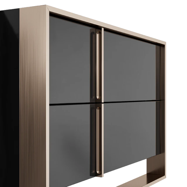 Bedside table VIG Nova Domus Cartier Nightstand Modern — Descargar