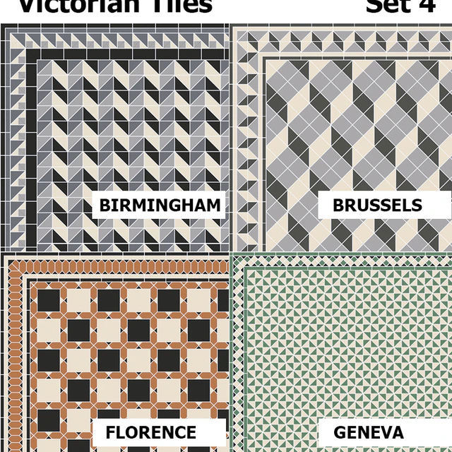 Topcer Victorian Tiles Set4 — Descargar