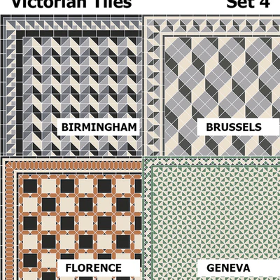 Topcer Victorian Tiles Set4 — Ver 1