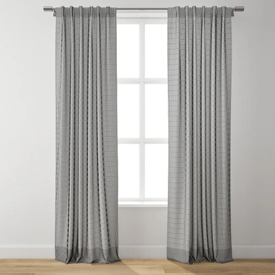European Flax Linen Curtain - West Elm — Вид 3