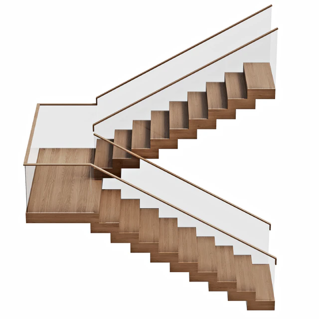 Stairs wooden — Скачать