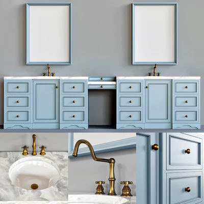 classic bathroom furniture 01 — Ver 3