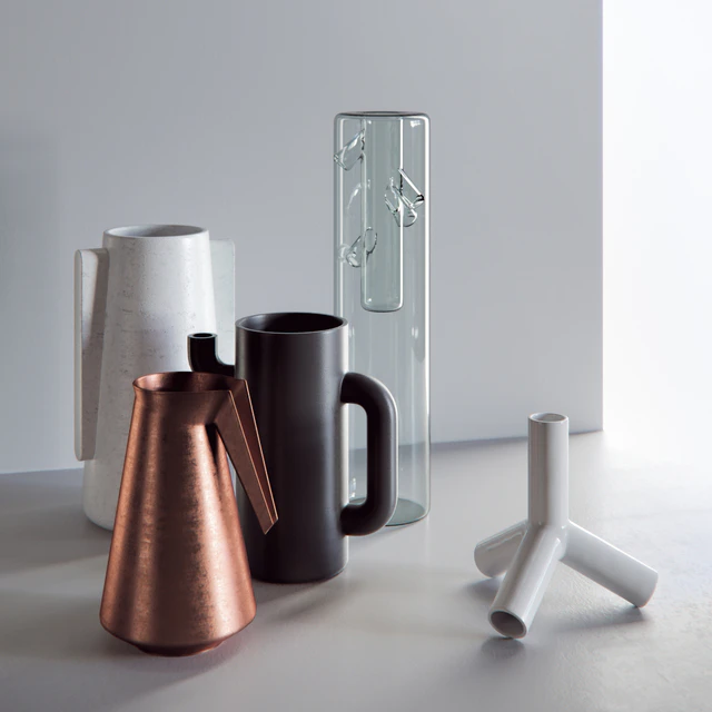 Vases set 003 — Скачать