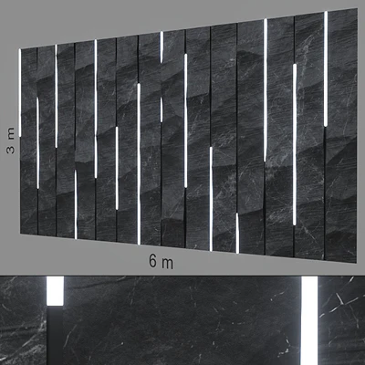 Decorative wall 223. — Ver 1