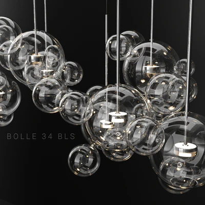 Giopato & Coombes Bolle 34 Bubble 2 CLEAR/SILVER — Вид 3