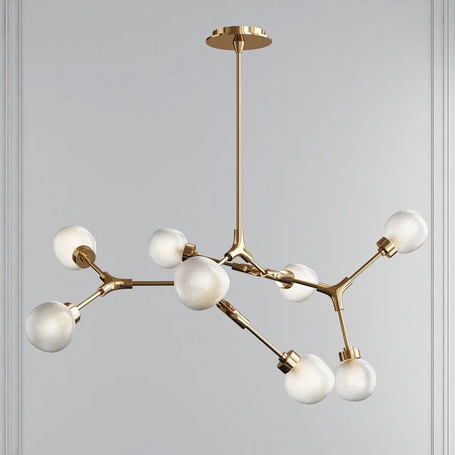 Catalyst Aged Brass 8 Light LED Chandelier by Modern Forms — Descargar