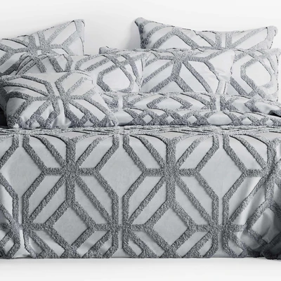 Adairs Willow Silver Coverlet — Вид 4