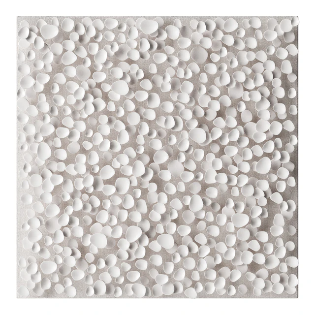 Art canvas with white petals — Descargar