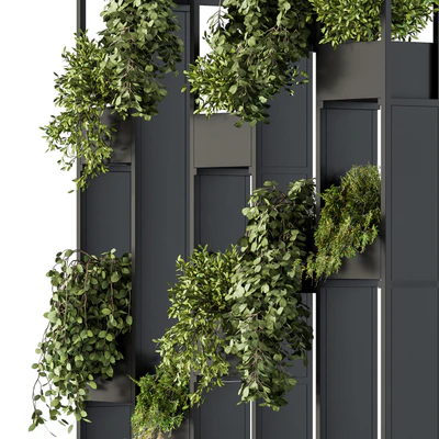 Green Wall - Plants partition 02 — Вид 5
