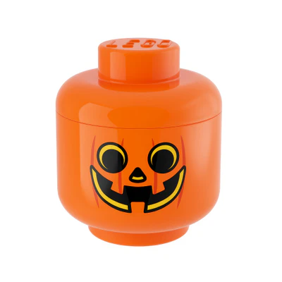 lego storage head l pumpkin by lego — download