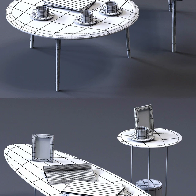 Molteni&C Coffee Tables Set 02 — Скачать