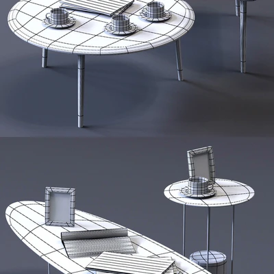 Molteni&C Coffee Tables Set 02 — Вид 3