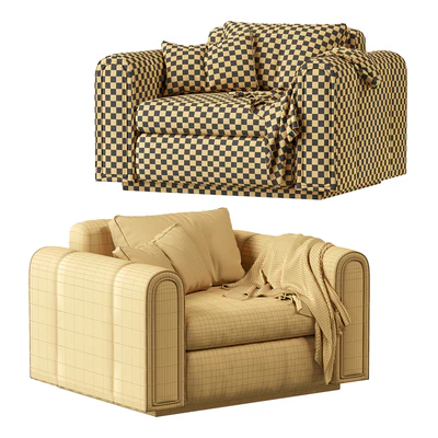 Armchair Ludovica Mascheroni — Ver 2