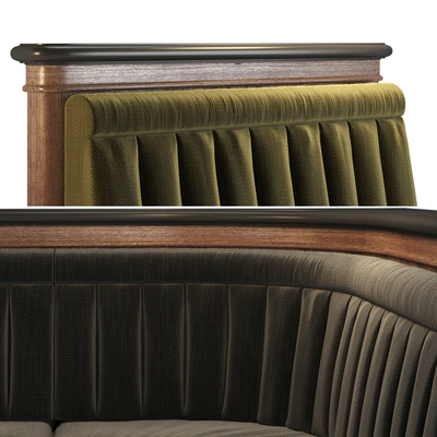 D0. Restaurant sofa — View 3