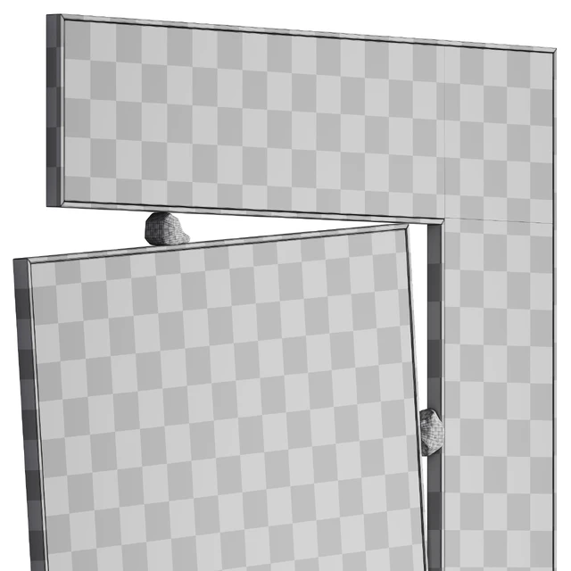 Modern Abstract Geometric Panel — Descargar