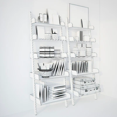 Shelves with decor — Ver 2