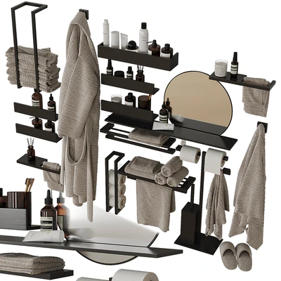 Decorative bathroom set 203 — Ver 1