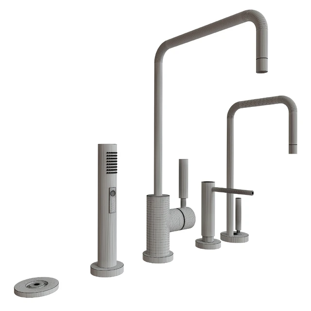 Dornbracht  Kitchen Faucet Set 01 — Скачать