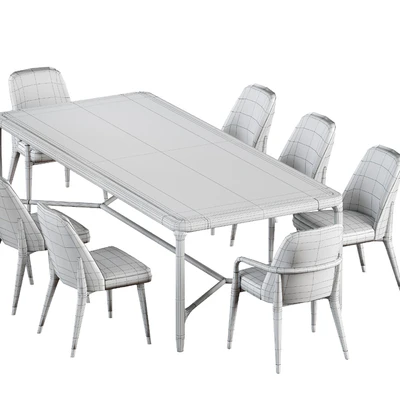 Ulivi Lise chair and ELISEE RECT table — Вид 5