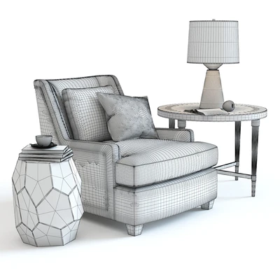 Baker Colin Cab Armchair — Вид 3
