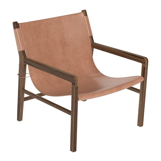 Leather Lounge 1 in Whiskey Armchair — Descargar