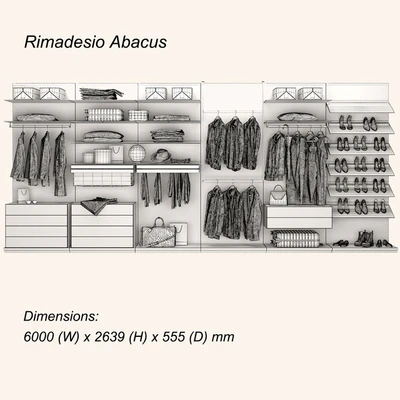 Rimadesio Abacus Walk-in Closet 1 — Вид 5