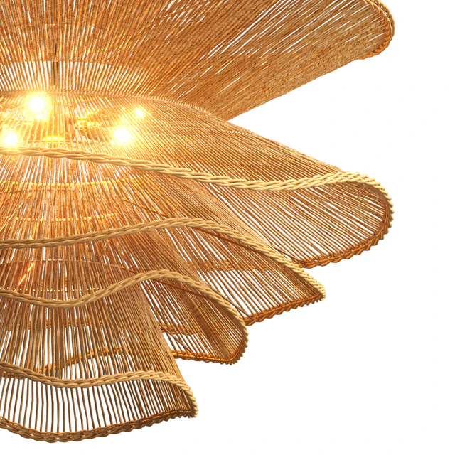 Alondra Chandelier large rattan — Скачать