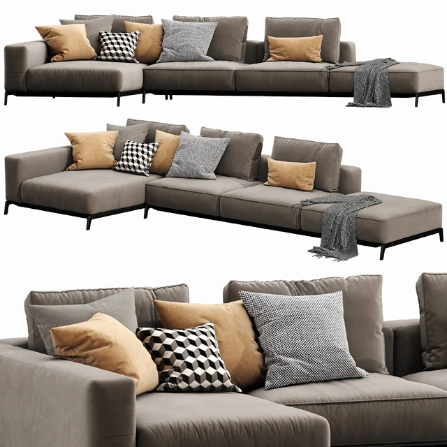 Flexform Ettore Sectional — Descargar