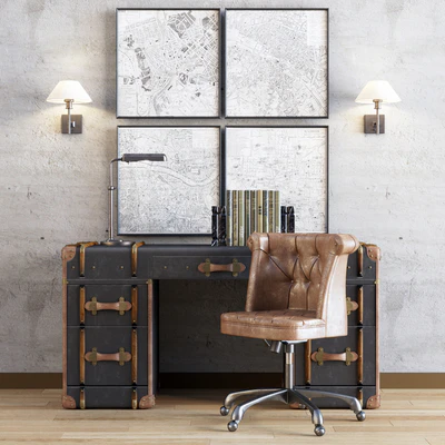 Restoration hardware cabinet decor set vol3 — Вид 1