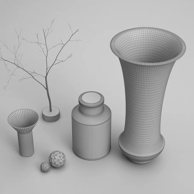 Luxury Deco Vases — Descargar