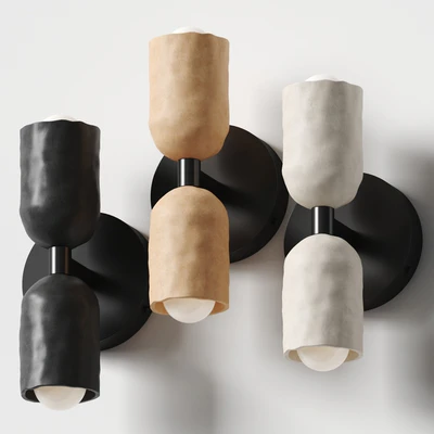 In Common With - Ceramic Up Down Sconce — Ver 1